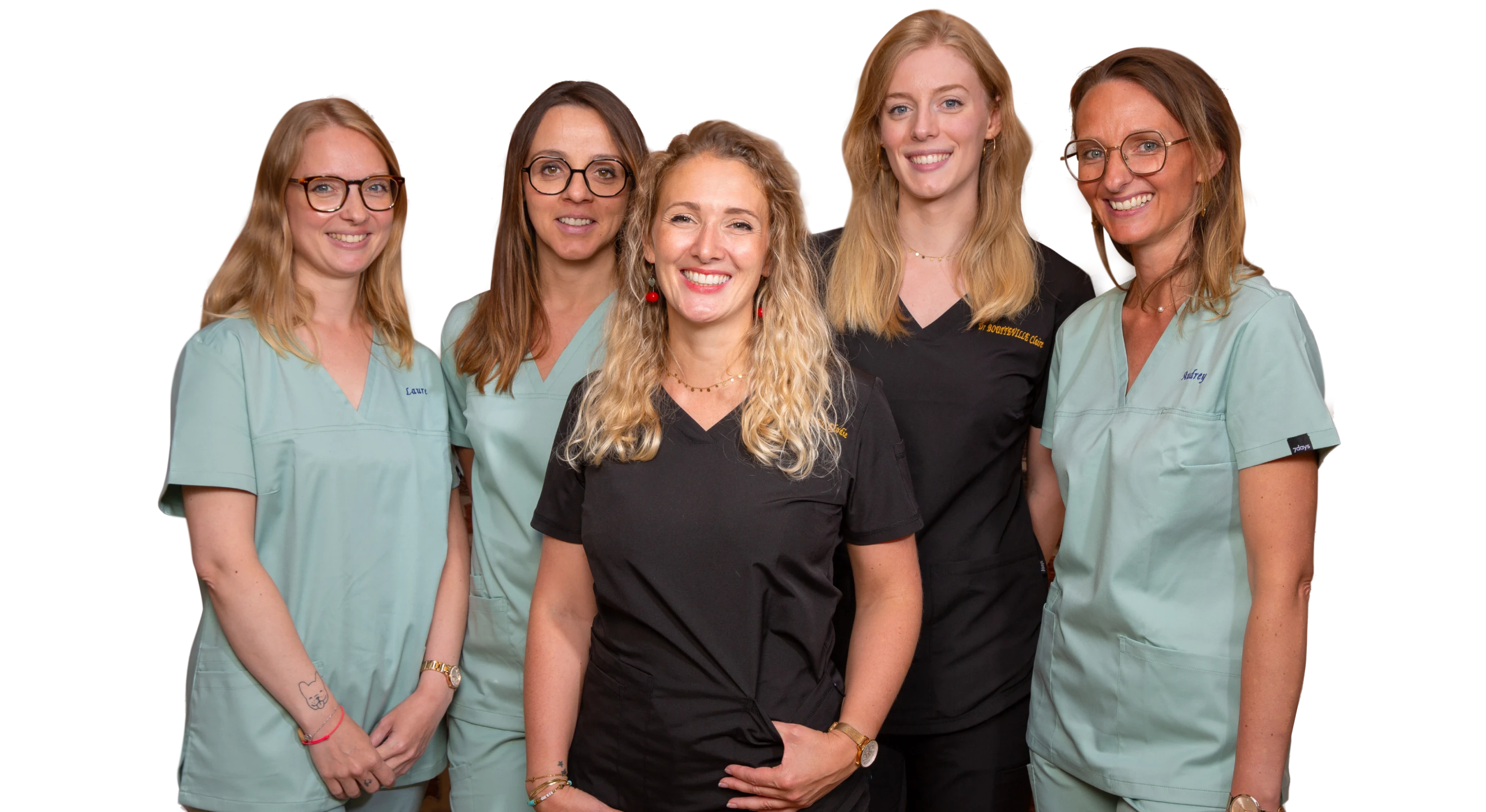 L'équipe du cabinet dentaire du Dr Bocquet à Douai